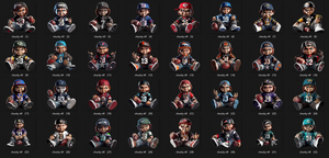 Chucky NFL  Style DESIGN 32 PNG Bundle