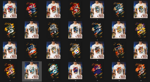 NFL RIPPED FLAMES 32 PNG Bundle