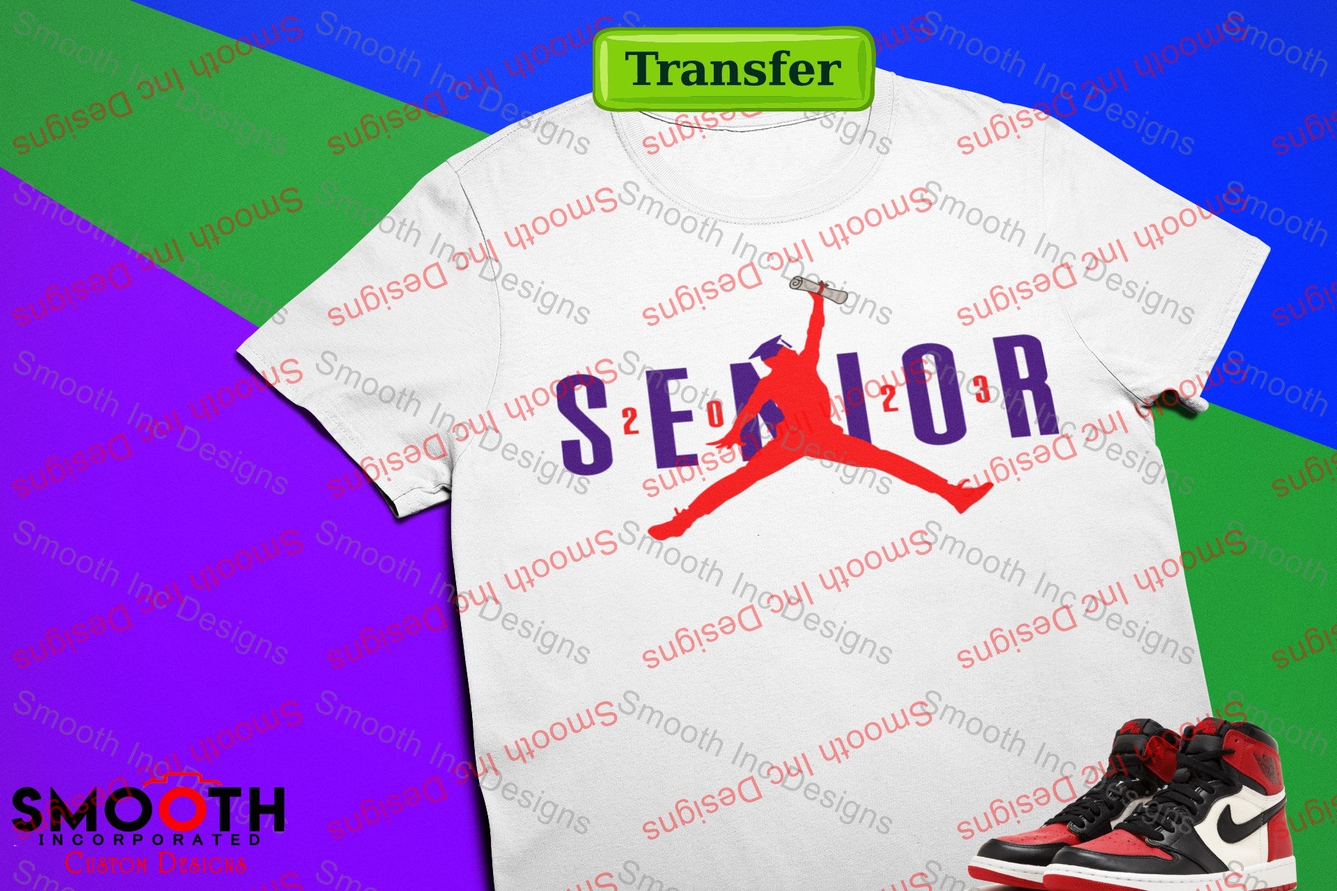 Air Senior Jumpman 2023  (DTF TRANSFER)