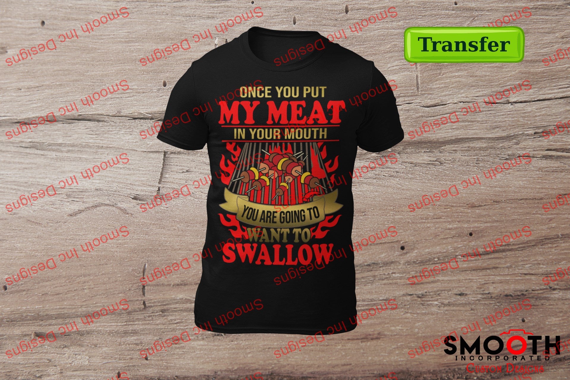 Want to Swallow .. (DTF TRANSFER)