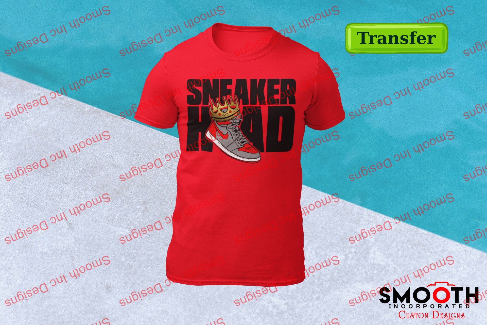 Sneaker Head .. (DTF TRANSFER)