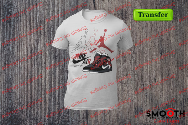 Jordans design1 .. (DTF TRANSFER)