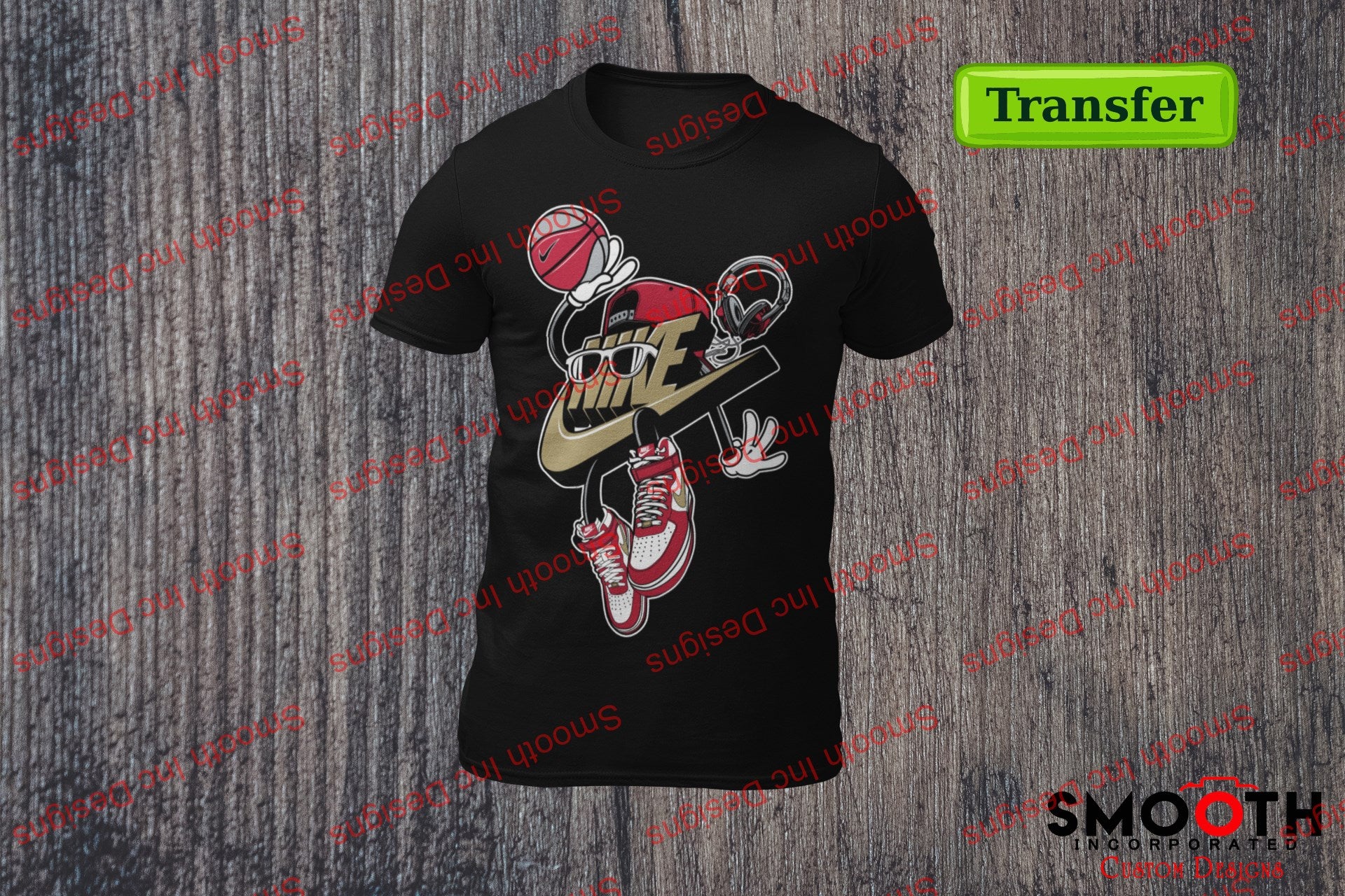 Jordans design2 .. (DTF TRANSFER)