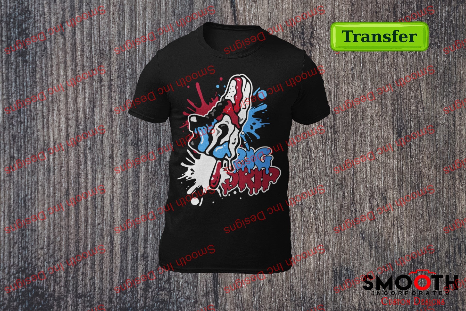 Jordans Big Drip .. (DTF TRANSFER)