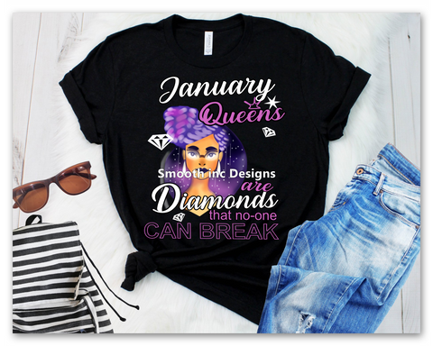Diamond Queen ( SVG + Print-n-Cut Image)