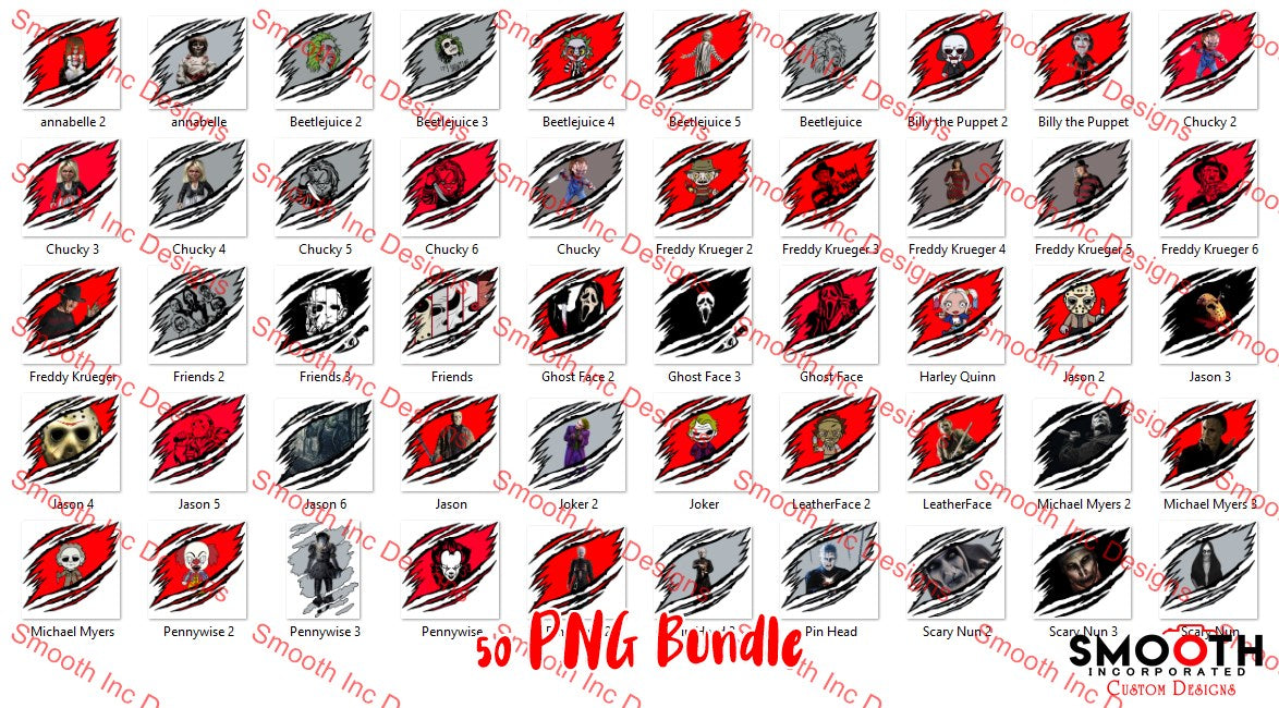 Halloween (50 PNG BUNDLE)
