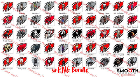 Halloween (50 PNG BUNDLE)