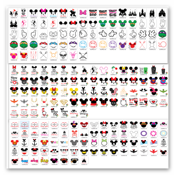 Awesome Disney Bundle over 1000 files