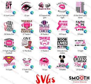 Breast Cancer Awareness (SVG BUNDLE)
