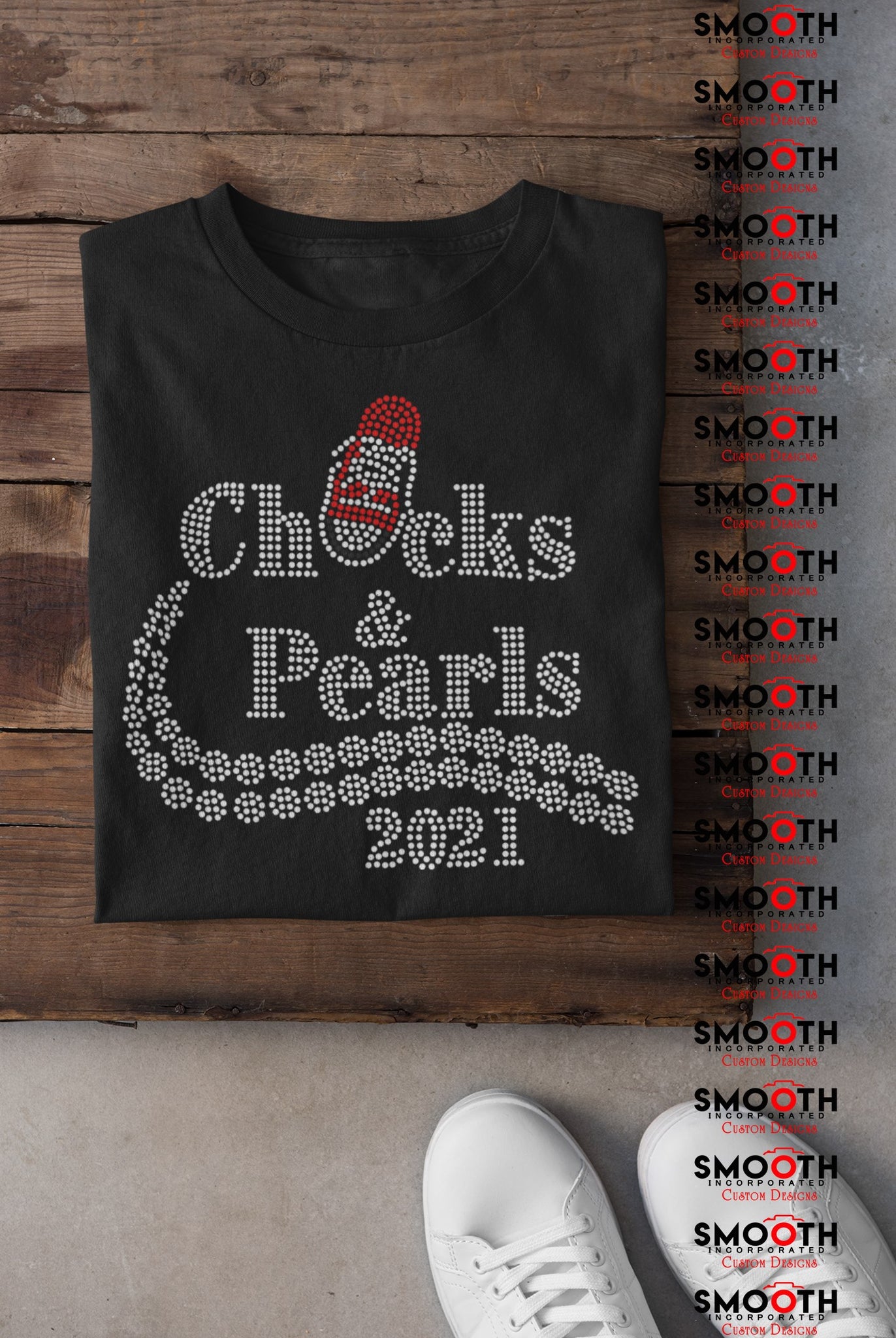 CHUCKS & PEARLS DOTS