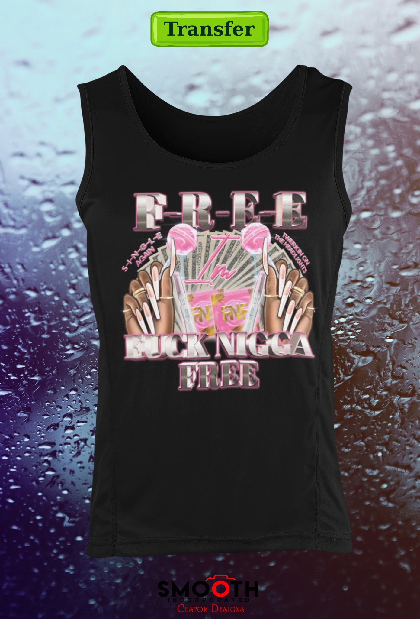 IM F R E E . .  FNF ((3rd DESIGN)) (DTF TRANSFER)