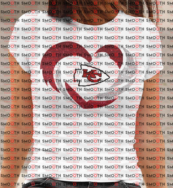 FOOTBALL HEART #2 (SVG) ALL 32 TEAMS