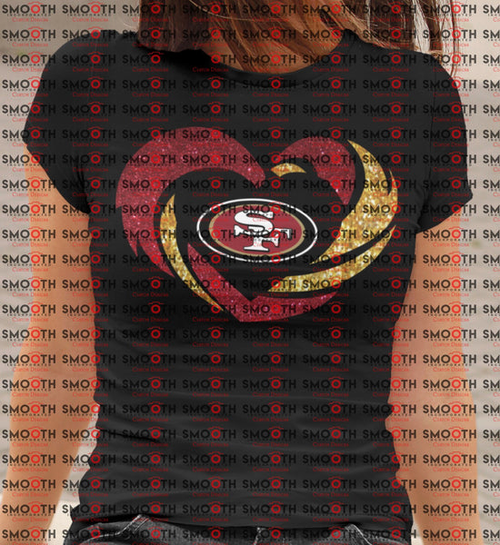 FOOTBALL HEART #2 (SVG) ALL 32 TEAMS