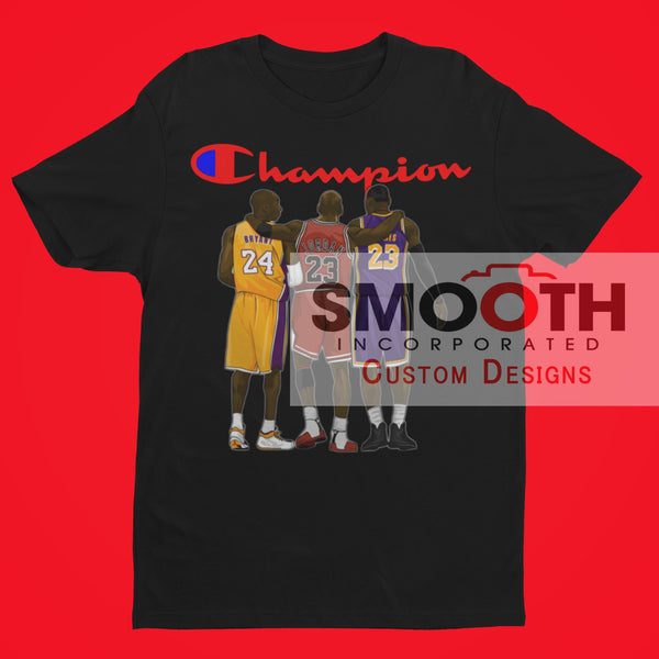GOATS: Jordan Kobe Lebron (PNG) BUNDLE