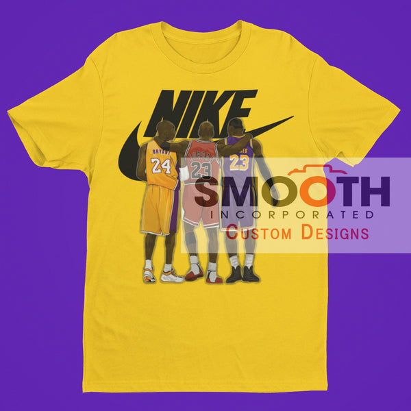 GOATS: Jordan Kobe Lebron (PNG) BUNDLE