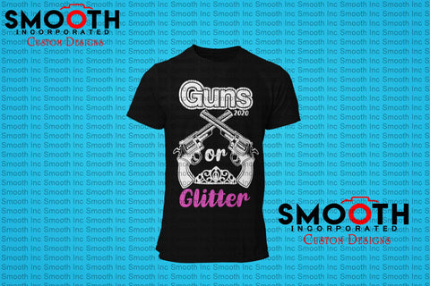 Guns or Glitter Gender Reveal