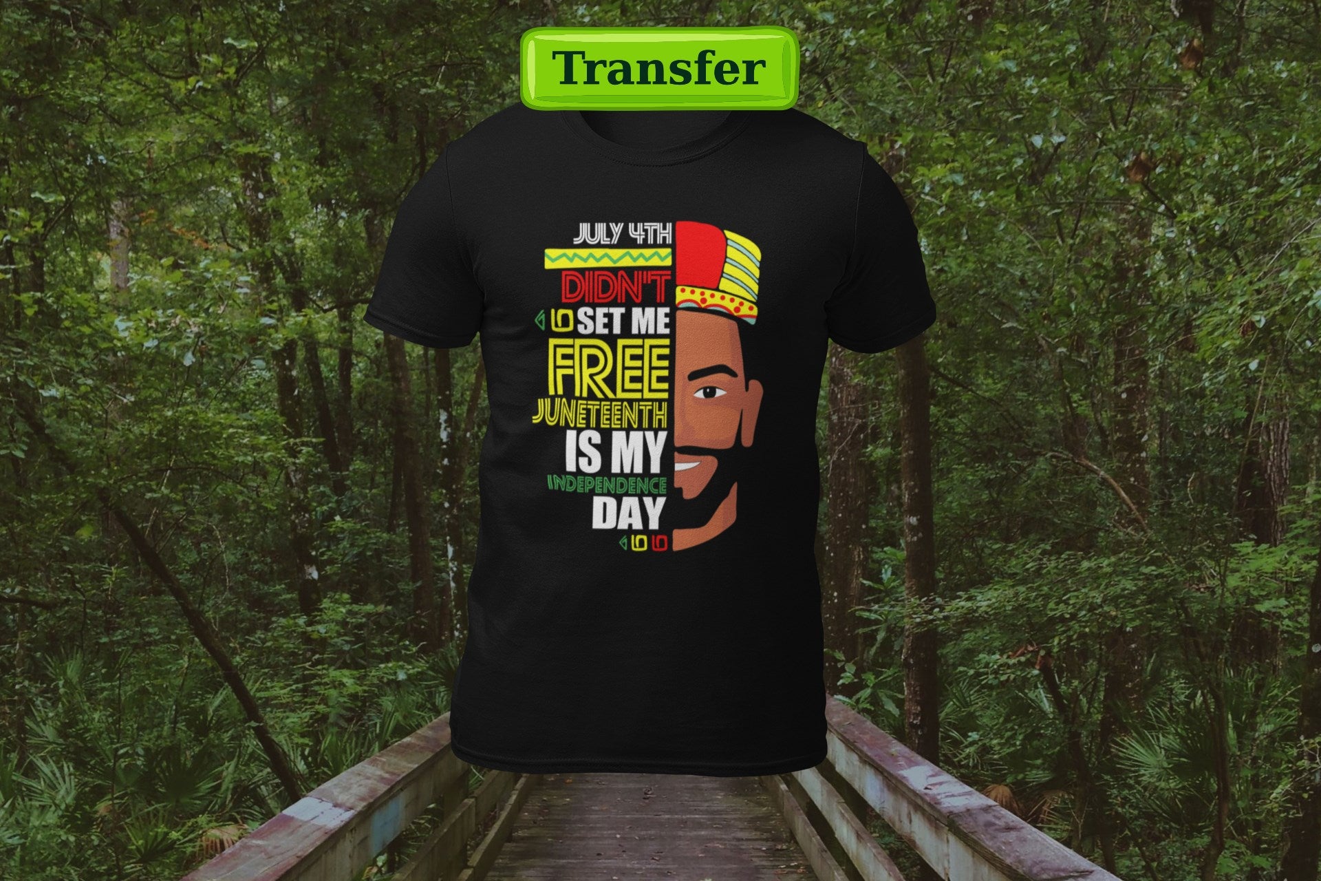 My Independence Day  MALE v2 (DTF TRANSFER)