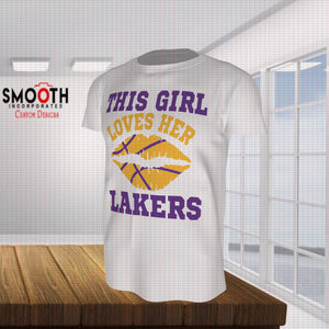 This Girl Loves Her . . .  . . BASKETBALL Team Select