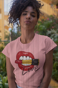 Lipstick Bite Love