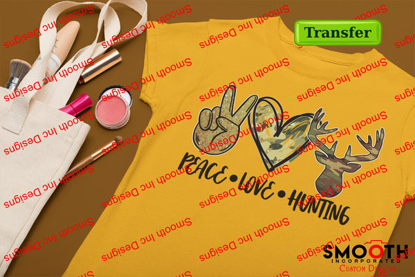 Peace - Love -.. .. (DTF TRANSFER) Design choices