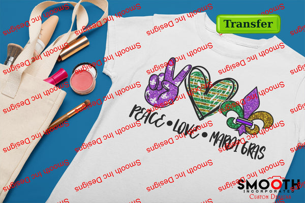 Peace - Love -.. .. (DTF TRANSFER) Design choices