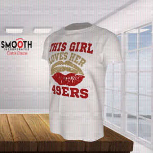 This Girl Loves Her . . .  . . Football Team Select