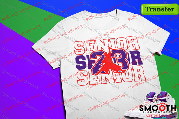 Air Senior 23 Repeat  (DTF TRANSFER)