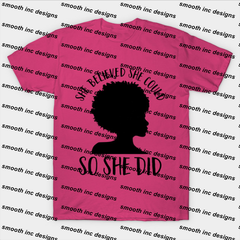She Believed She Could