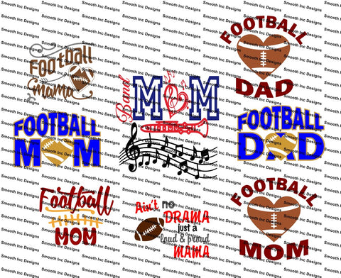 Football Mom and Dad Bundle