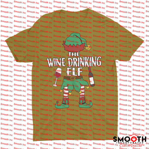 Wine Drinking Elf mock