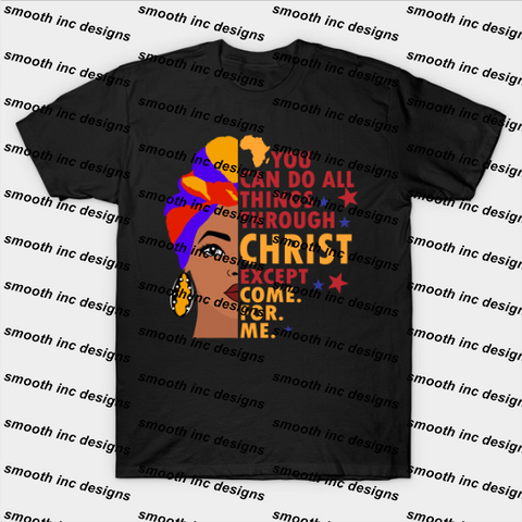 You can do all things through Christ