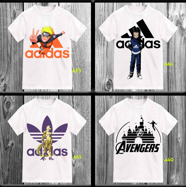 TOON SPORT DESIGNS (75 CHOICES) . .  (DTF TRANSFER)