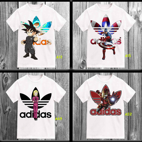 TOON SPORT DESIGNS (75 CHOICES) . .  (DTF TRANSFER)