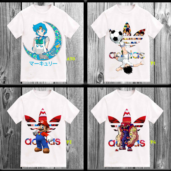 TOON SPORT DESIGNS (75 CHOICES) . .  (DTF TRANSFER)