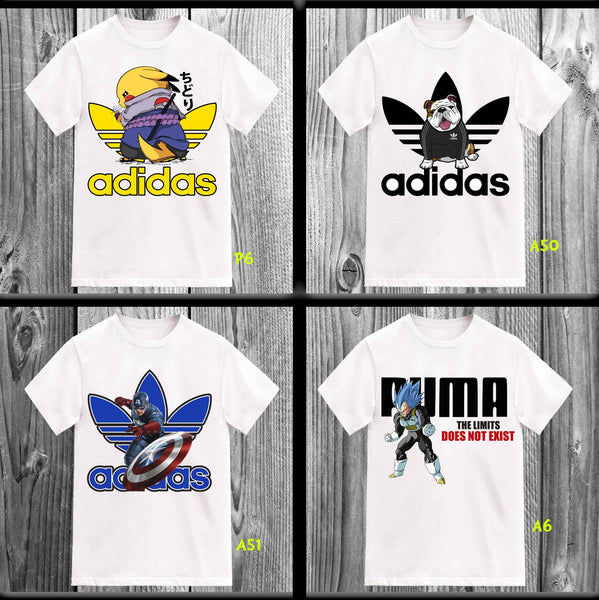 TOON SPORT DESIGNS (75 CHOICES) . .  (DTF TRANSFER)