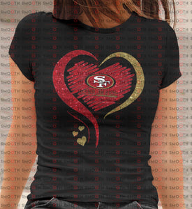 FOOTBALL HEART (PNG ONLY) ALL 32 TEAMS
