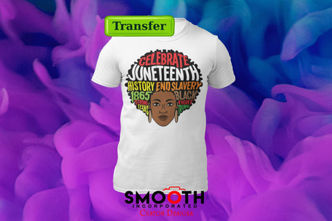 Juneteenth woman new3  (DTF TRANSFER)